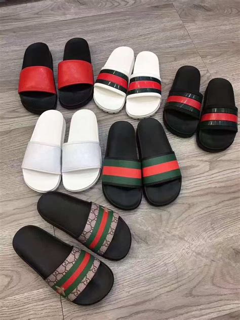 gucci mens sneakers replica|gucci slides are they real.